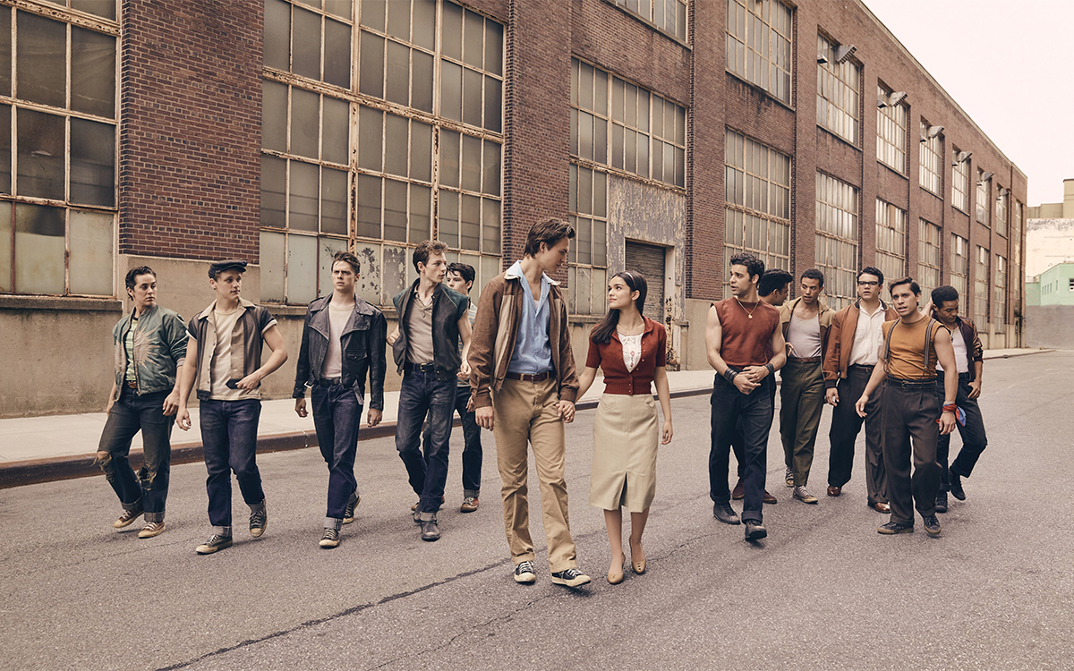 The cast of West Side Story, directed by Steven Spielberg (20th Century Studios)